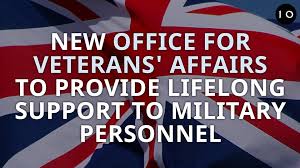 British PM creates new Office for Veterans’ Affairs to provide lifelong support to military personnel